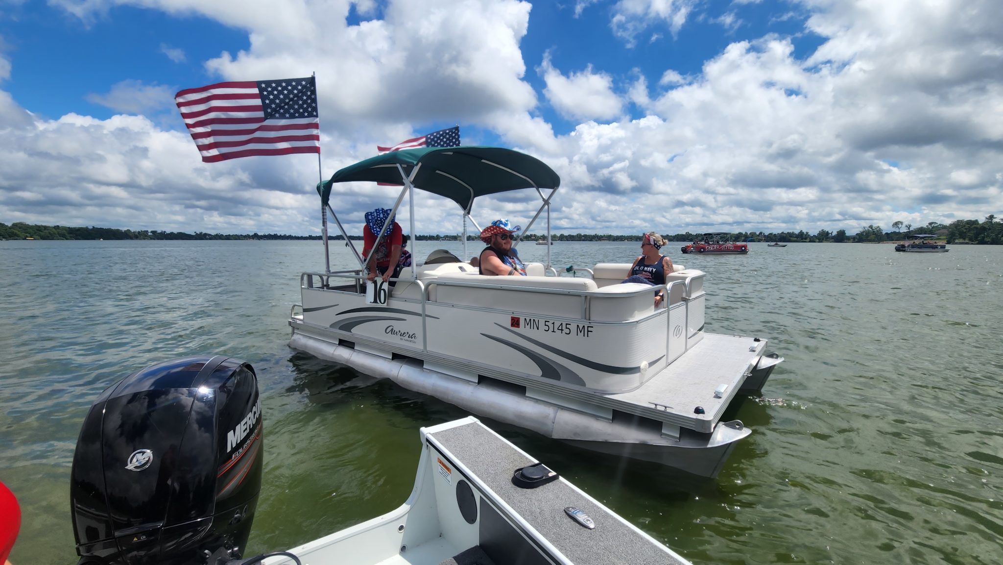 Photo of one of the floats from the 2022 Boat Parade