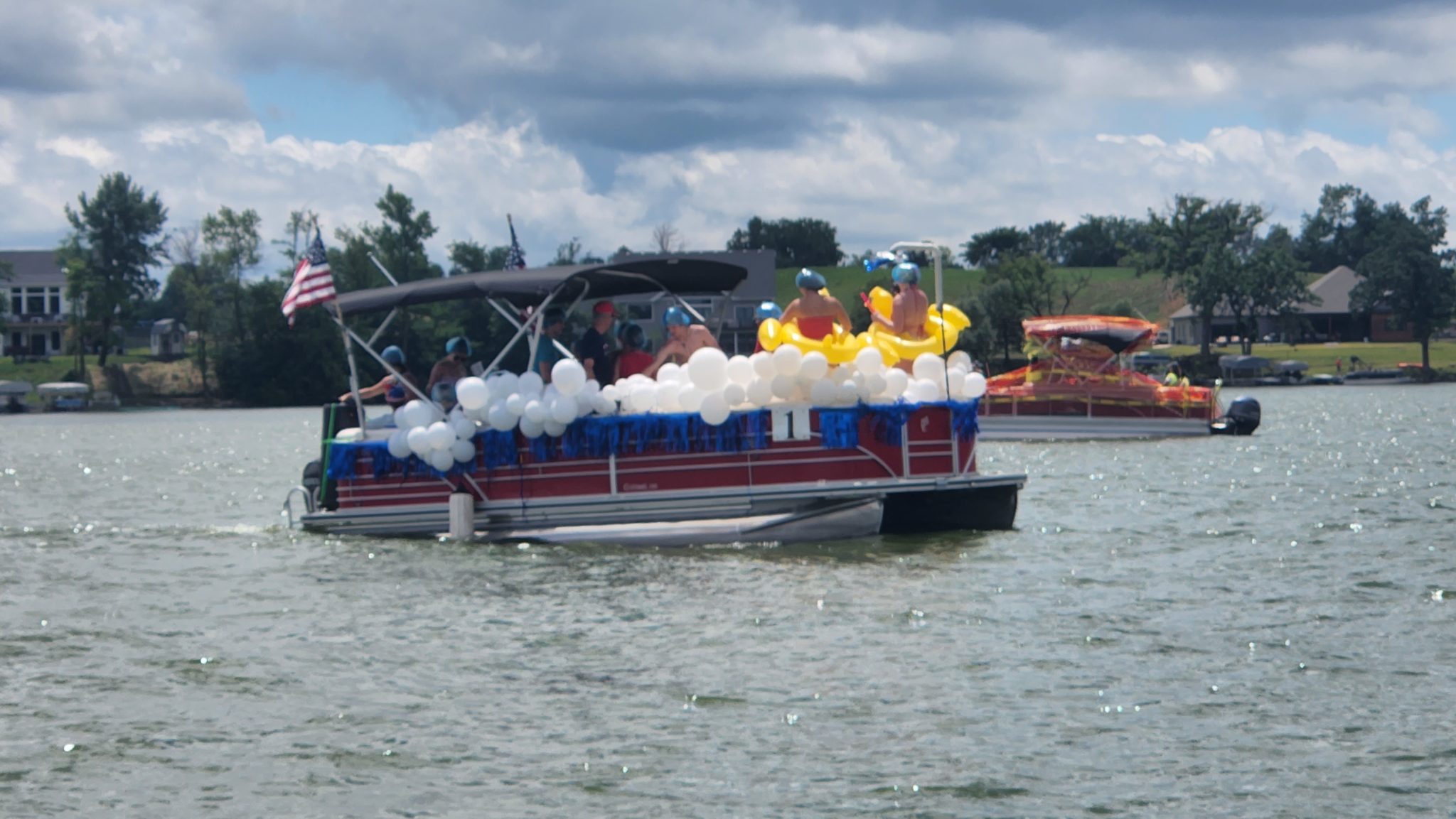 Photo of one of the floats from the 2022 Boat Parade