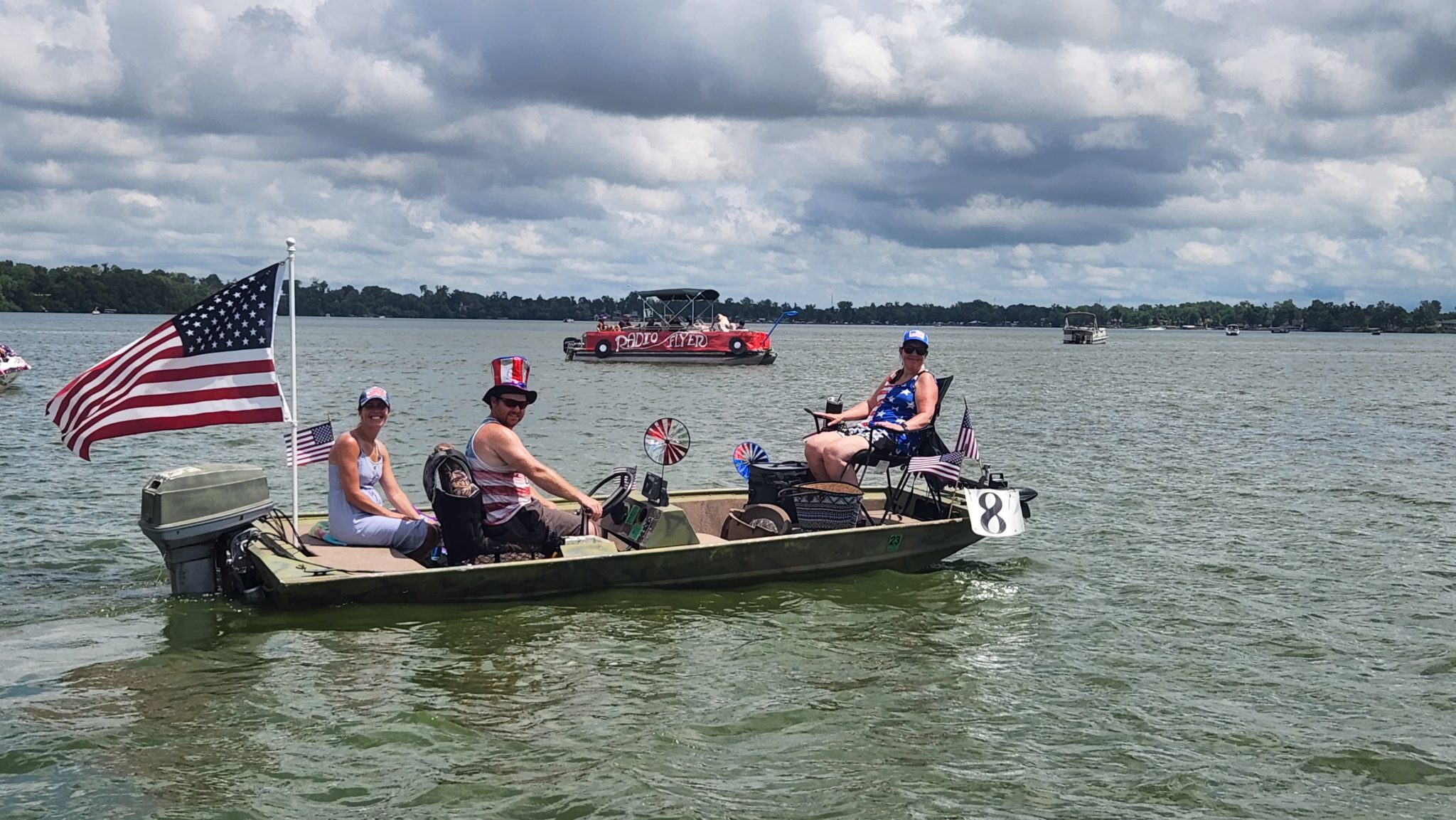 Photo of one of the floats from the 2022 Boat Parade