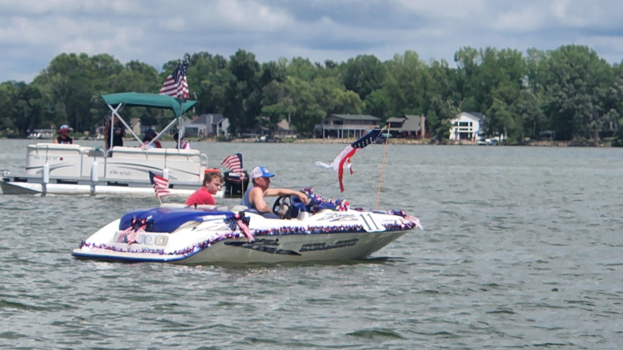 Photo of one of the floats from the 2022 Boat Parade