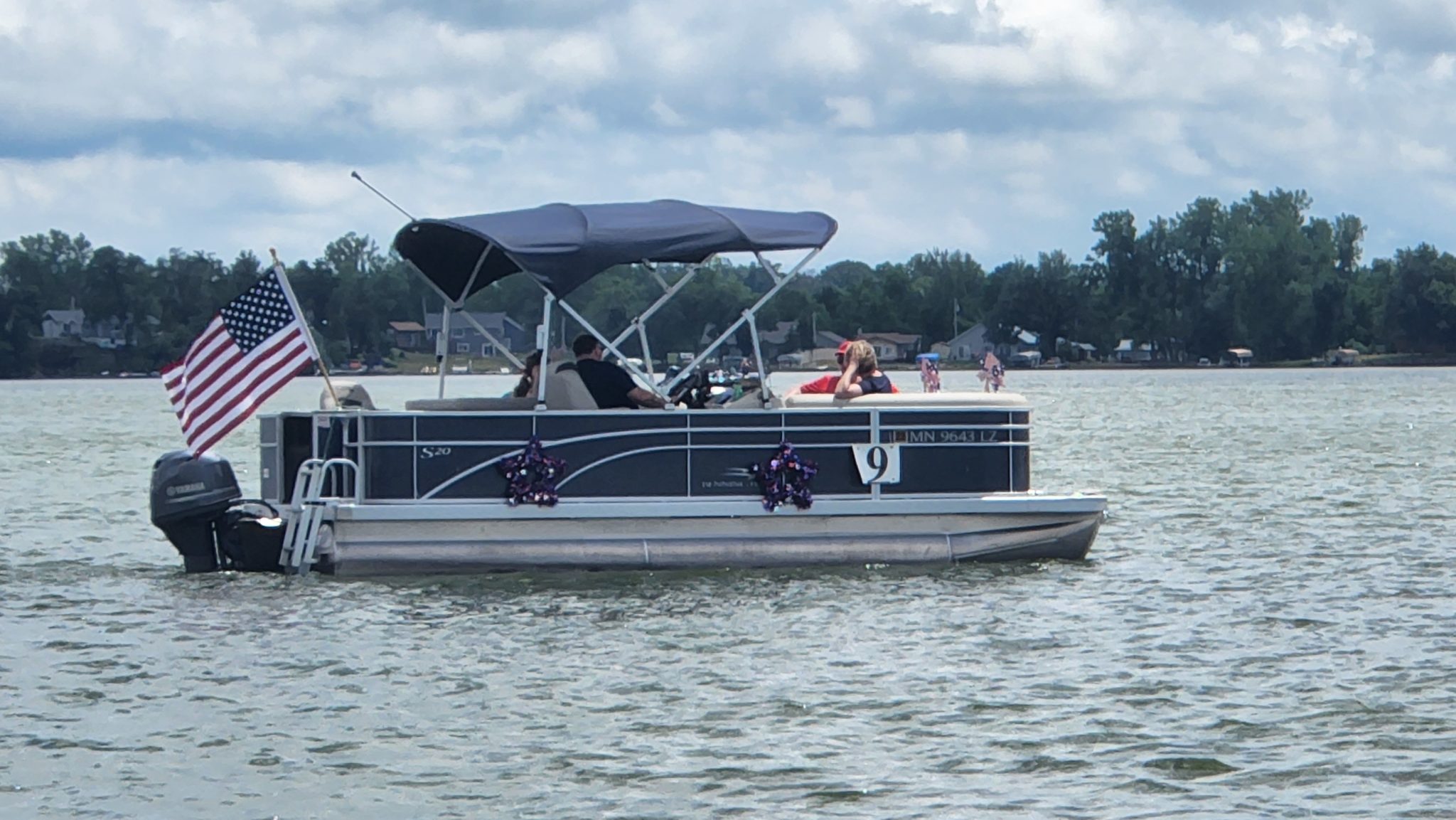 Photo of one of the floats from the 2022 Boat Parade