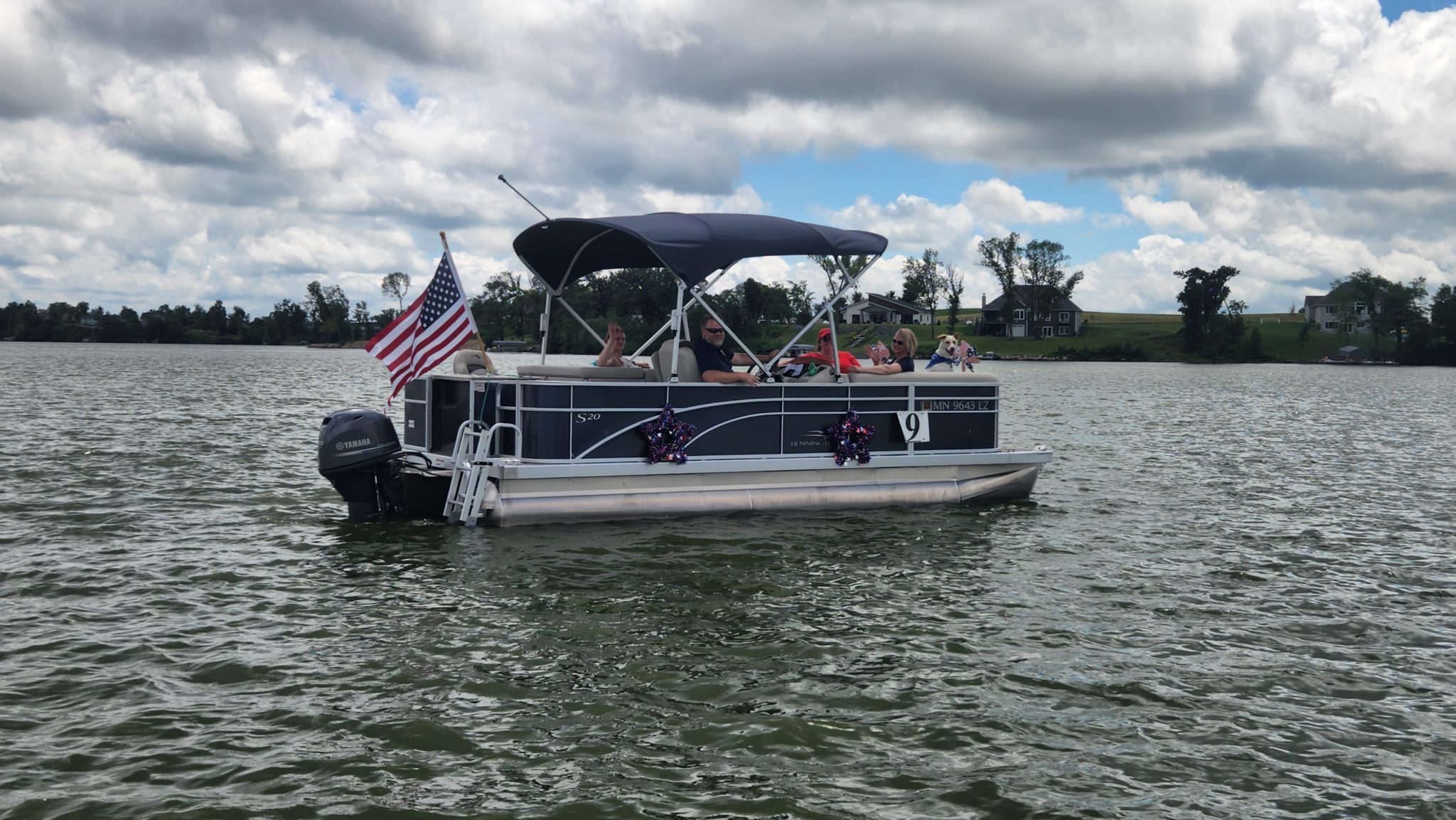 Photo of one of the floats from the 2022 Boat Parade